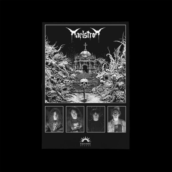 MAELSTROM - Resting in the Pantheon / Augury of Decline (12" LP on Blue Vinyl, Patch, Posters) - Image 4