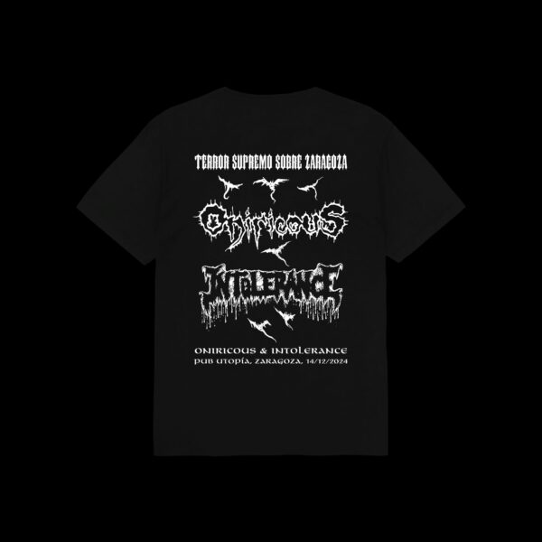 ONIRICOUS - Terror Supremo Sobre Zaragoza (T-Shirt) - Image 2