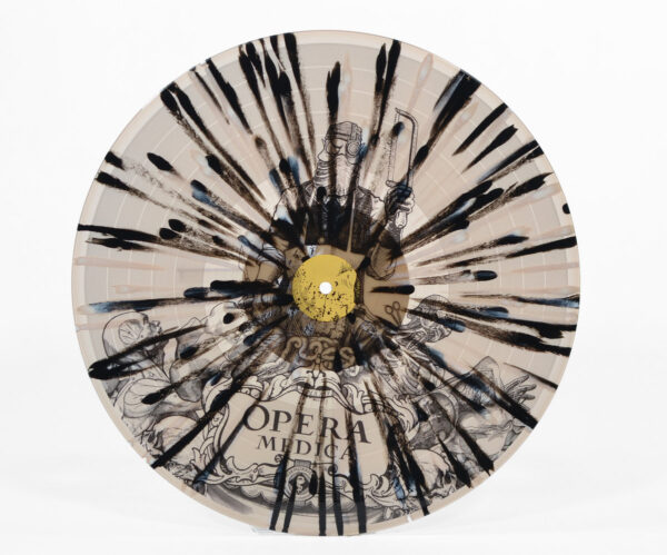 HAEMORRHAGE - Opera Medica (12" MLP on Silkscreened Beer Vinyl w/ Black & White Splatter) - Image 2
