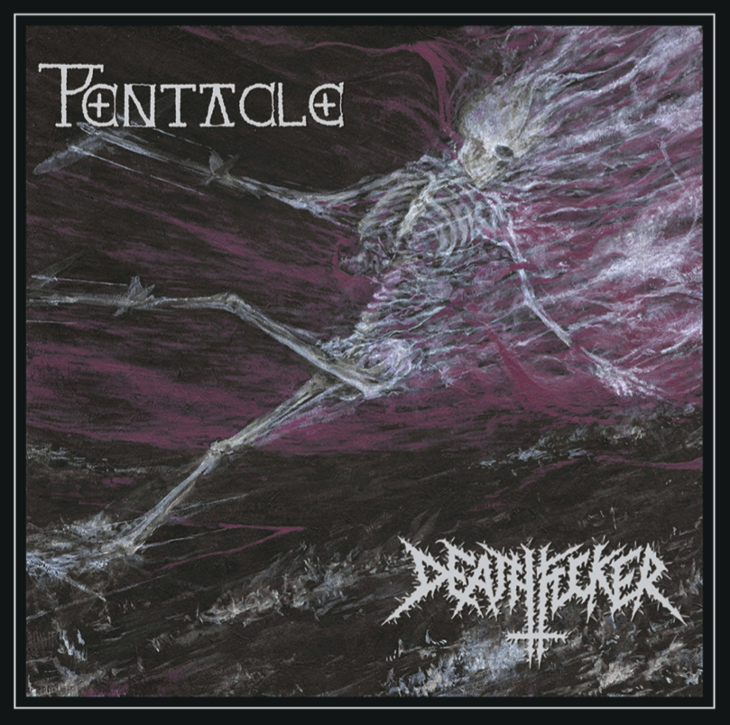DEATHFUCKER / PENTACLE - Spawn of the Graveless Deity (12" LP on Black Vinyl, Gatefold)