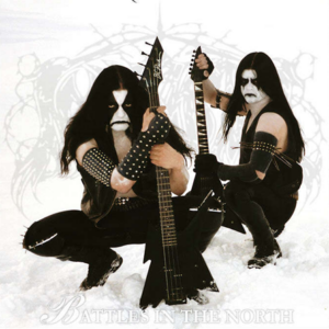 IMMORTAL - Battles in the North (12" LP on White / Clear Galaxy Vinyl, Gatefold)