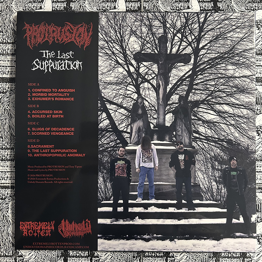 PROTRUSION - The Last Suppuration (12" Double LP on Black Vinyl) - Image 3