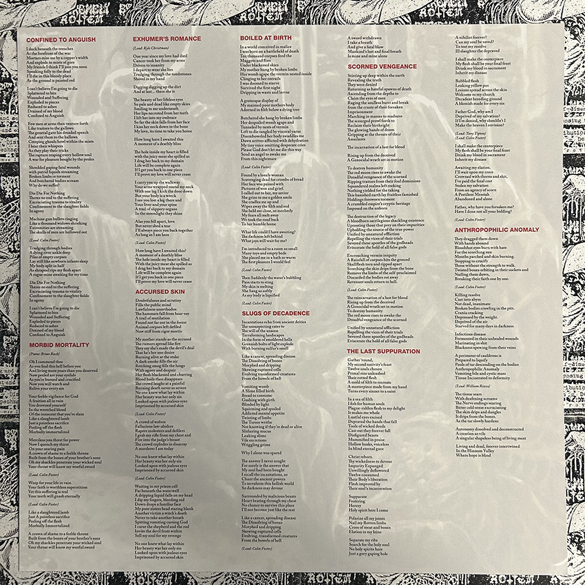 PROTRUSION - The Last Suppuration (12" Double LP on Black Vinyl) - Image 5