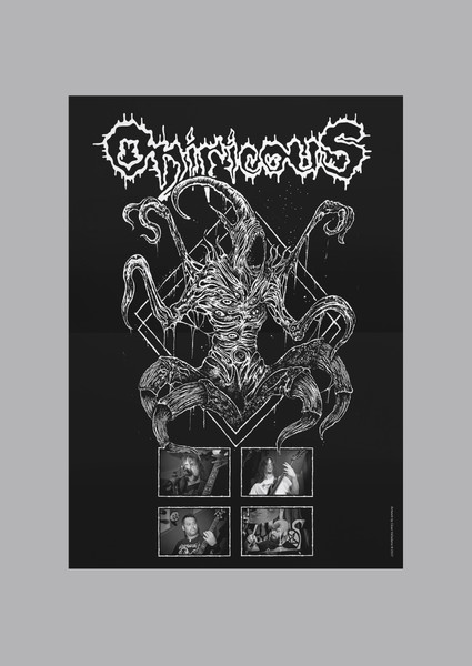 ONIRICOUS - La Caverna de Fuego (12" LP on Yellow Vinyl w/ Black Splatter, Poster) - Image 3