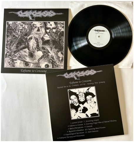 CARCASS – Exhume to Consume (12" LP on Black Vinyl) - Image 2