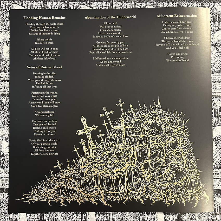 AZATOTH – Carnal Lust of Blasphemy (12" LP on Black Vinyl) - Image 5