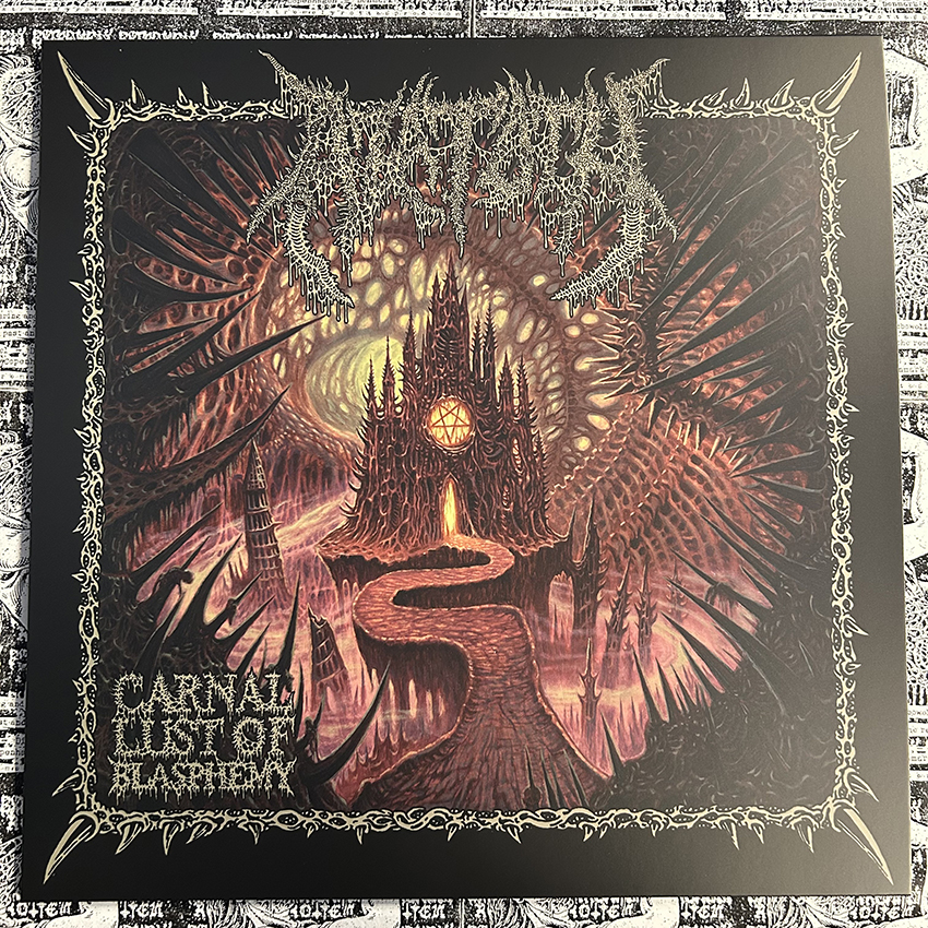AZATOTH – Carnal Lust of Blasphemy (12" LP on Black Vinyl) - Image 2