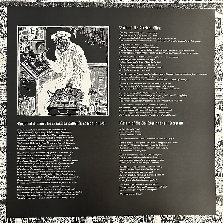 WORMPHLEGM - Tomb of the Ancient King (12" Double LP on Black Vinyl) - Image 9