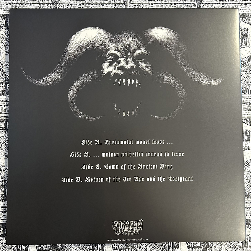 WORMPHLEGM - Tomb of the Ancient King (12" Double LP on Black Vinyl) - Image 3