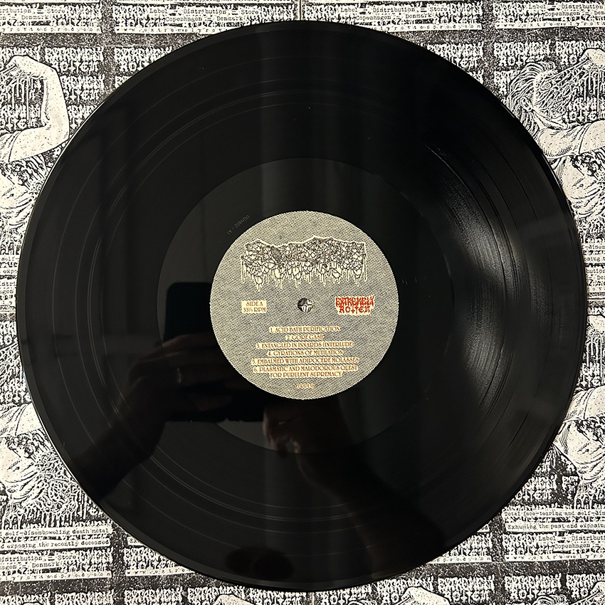 SEQUESTRUM / TORTURE RACK – s/t (12" LP on Black Vinyl) - Image 6