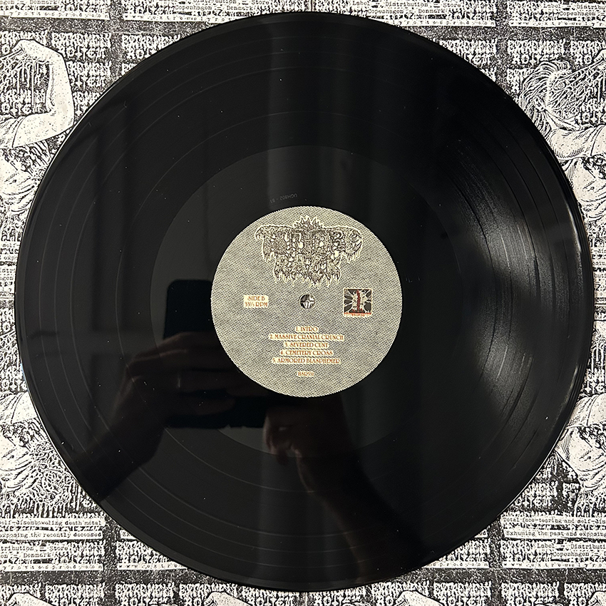 SEQUESTRUM / TORTURE RACK – s/t (12" LP on Black Vinyl) - Image 7