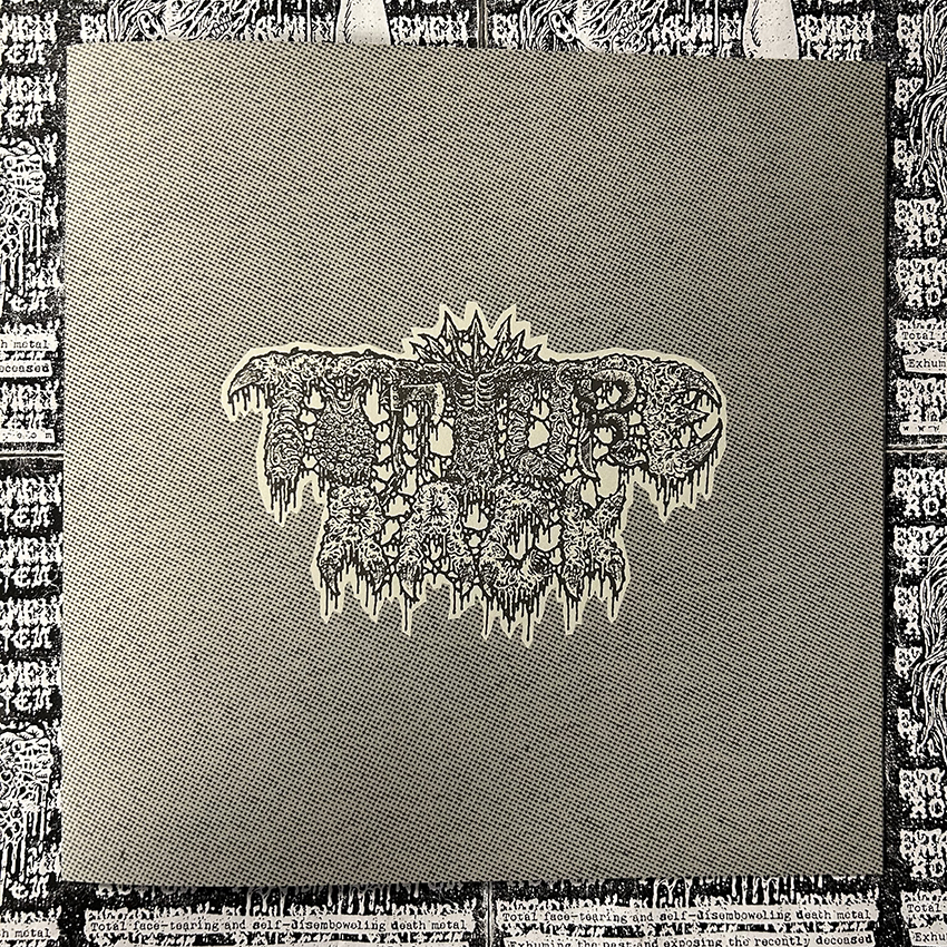 SEQUESTRUM / TORTURE RACK – s/t (12" LP on Black Vinyl) - Image 4